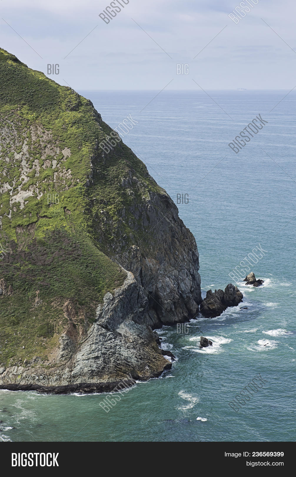 Devil's Slide Cliffs Image & Photo (Free Trial) | Bigstock