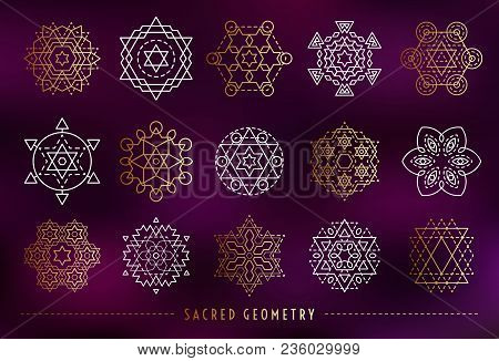 Sacred Geometry Style Vector & Photo (Free Trial) | Bigstock