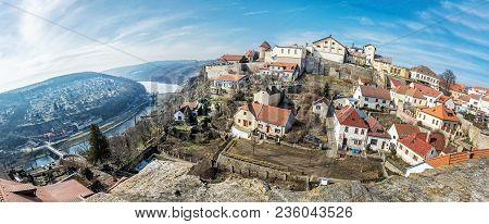 Znojmo With Water Reservoir From St. Nicholas' Deanery Church