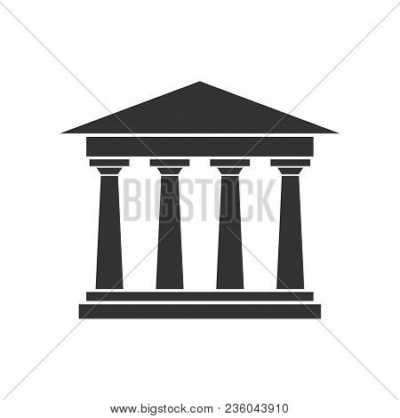 Academy Building Vector Symbol Graphic Logo Design