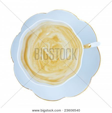 cup of cappuccino