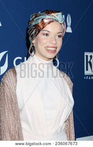 LOS ANGELES - APR 12:  Blair Imani at GLAAD Media Awards Los Angeles at Beverly Hilton Hotel on April 12, 2018 in Beverly Hills, CA