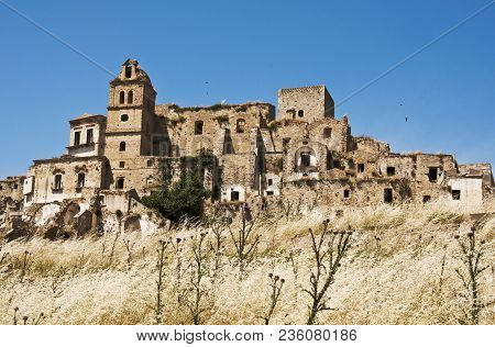 The Ghost And Abandoned City Of Craco, Basilicata, Italy