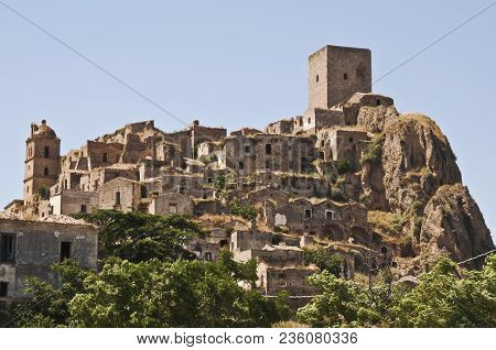 The Ghost And Abandoned City Of Craco, Basilicata, Italy