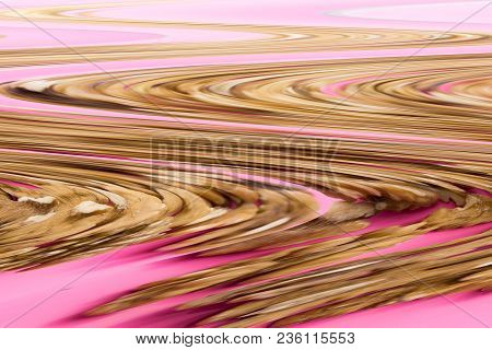 Background Of A Beautiful Distorted Rose Pink Recourse