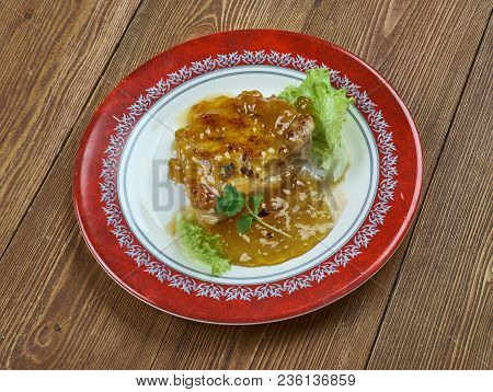 Apricot Dijon Pork Chops