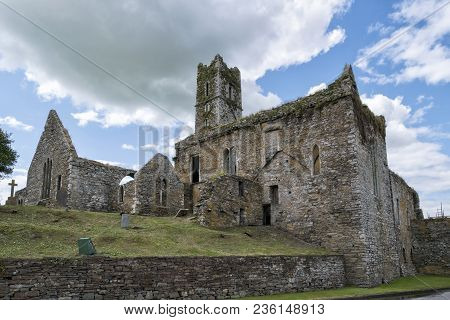 Remains Of Timoleague Friary In County Cork,ireland.