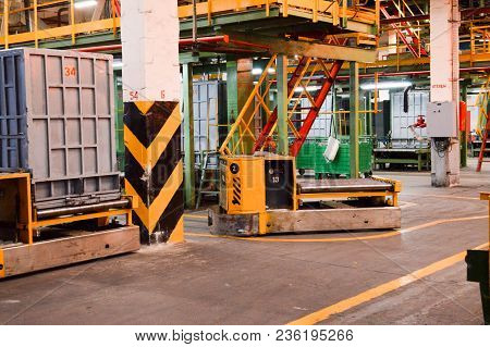 Line For The Manufacture Of Brown Colored Synthetic Acrylic Fiber At A Chemical Plant