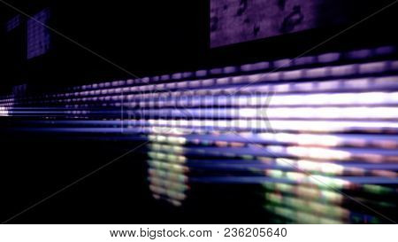 Data Glitch Random Digital Signal Malfunction. High Resolution Illustration 11105 From A Series Of A