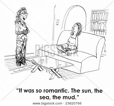 Es war so romantisch.