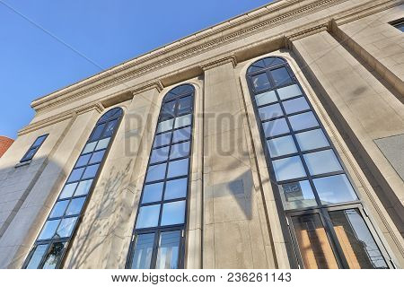 The  Hall In Motomachi District In Hakodate, Hokkaido, Japan.