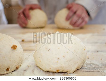 Industrial Cooking Of Popular Classical Bread Dumplings.