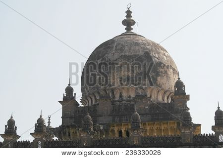 The Ibrahim Rauza Complex Rauza - `grave` Which Was Under Construction Till 1627, Includes Ibrahim A