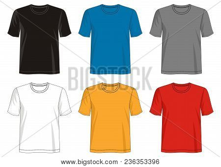 Design Vector T Shirt Template For Men