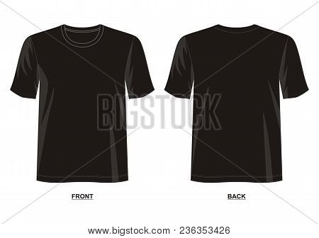 Design Vector T Shirt Front Back For Men