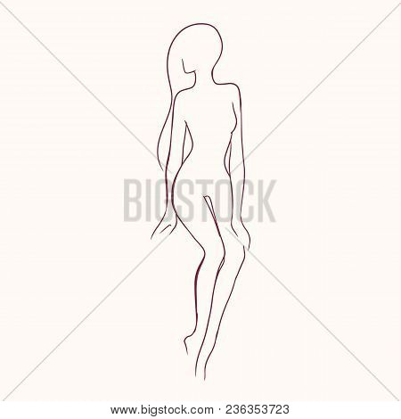 Silhouette Pretty Vector & Photo (Free Trial) | Bigstock