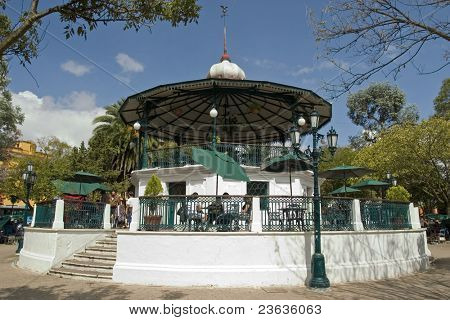 Meksykańskie Kiosko w chiapas Mexico