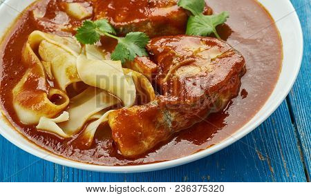 Riblji Paprikas - Croatian Fish Paprika , Close Up