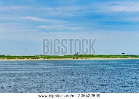 Beautiful Landscape Of Atlantic Ocean Beach Cape Cod Massachusetts Us