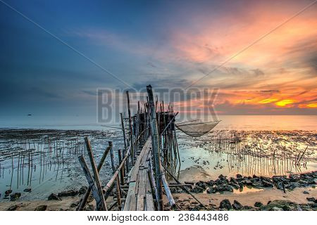 Long Exposure Image Of 