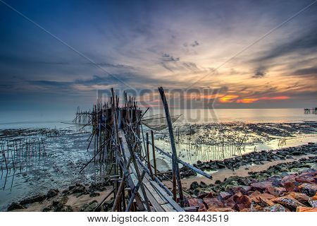 Long Exposure Image Of 