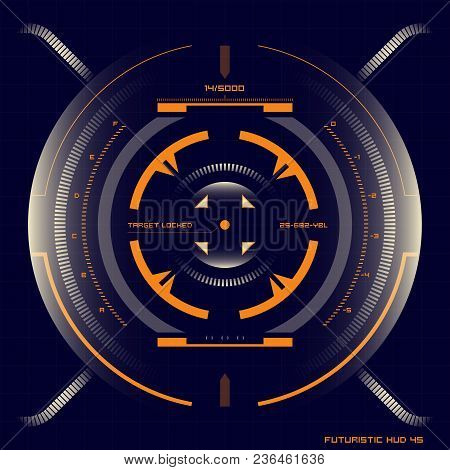 Futuristic Touch Screen User Interface Hud