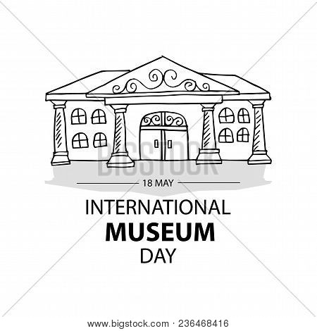 International Museum Day Logo Concept. Vector Illustration.