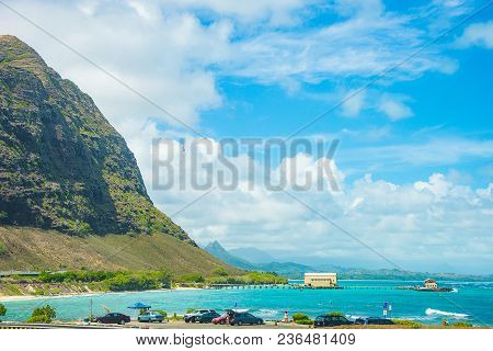 Beautiful View On Napali Coast On Kauai Island On Hawaii