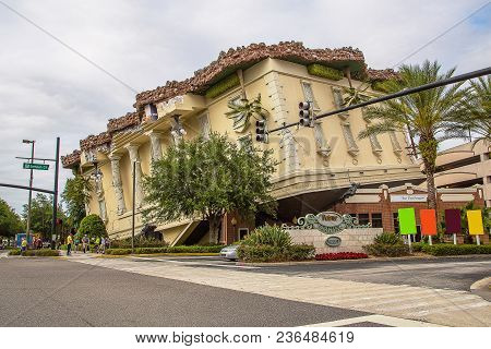 Upside Down Building, Wonderworks, Orlando, Florida Usa. 13 June, 2017. Simply Amazing.