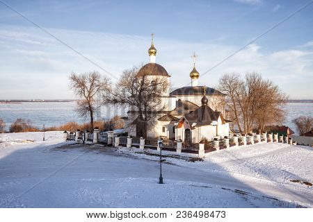 Church Of Constantine And Helena On Bank Of River Sviyaga, Sviyazhsk, Russia