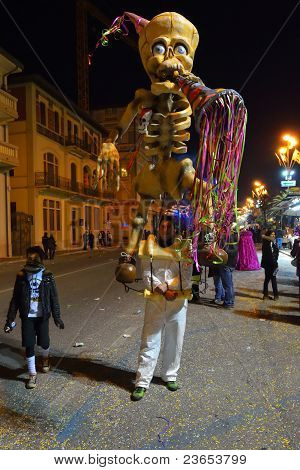 Night Carnival Of Viareggio