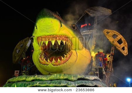 Night Carnival Of Viareggio