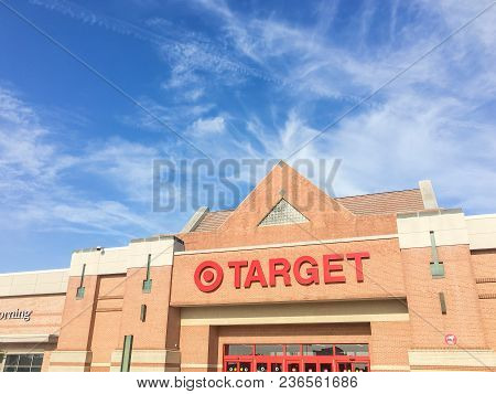 Entrance To Target The Second-largest Discount Store Retailer In Usa
