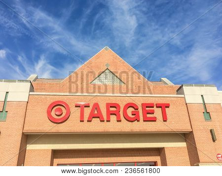 Entrance To Target The Second-largest Discount Store Retailer In Usa