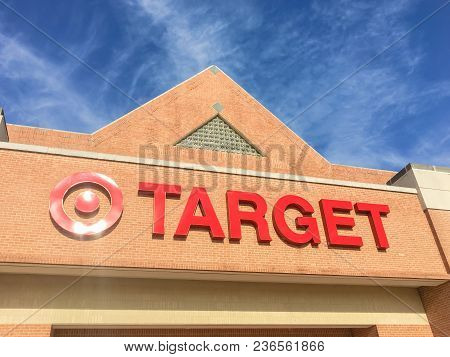 Entrance To Target The Second-largest Discount Store Retailer In Usa