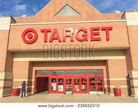 Entrance To Target The Second-largest Discount Store Retailer In Usa