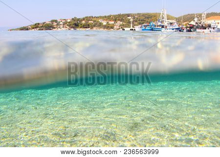 View On Sumartin, Croatia