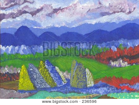 Crazy Quilt paisaje