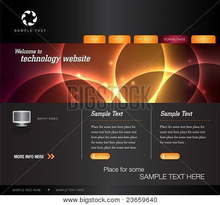 Orange tekniikka Website