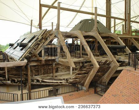 Uss Cairo Museum, Vicksburg National Military Park, Vicksburg, Mississippi, May 16, 2010