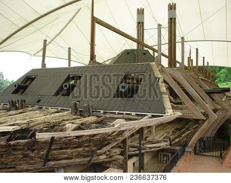 Uss Cairo Museum, Vicksburg National Military Park, Vicksburg, Mississippi, May 16, 2010