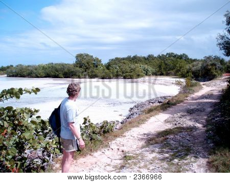 En gåtur på stranden