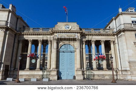 The French National Assembly-bourbon Palace The Lower House Of The Parliament , Paris, France.
