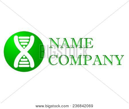 Logo For The Company, Biotechnology, Medicine, Dna.