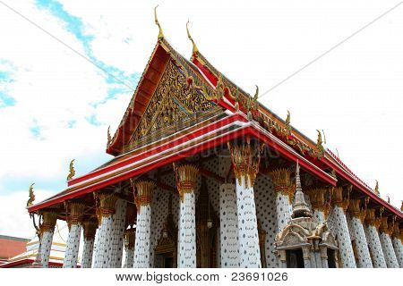 Wat Arun, der Tempel der Morgenröte Bangkok-Thailand