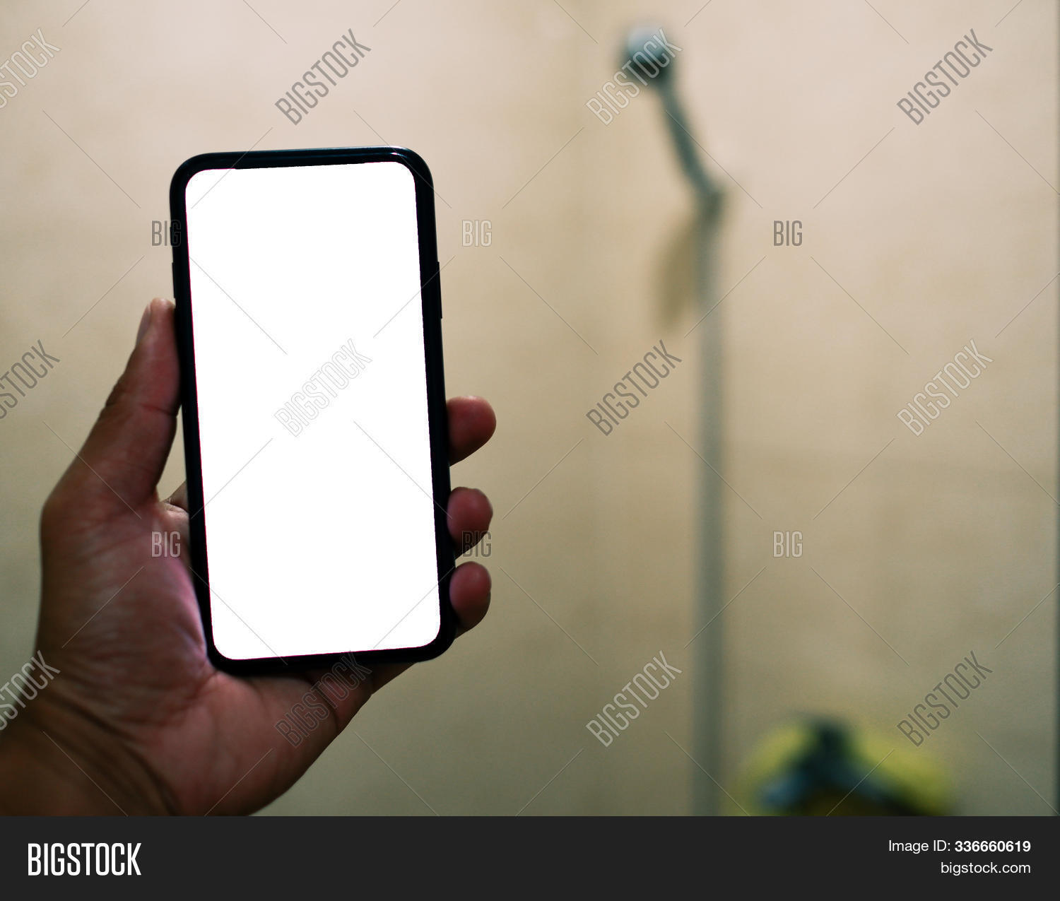 Smart Phone White Image Photo Free Trial Bigstock