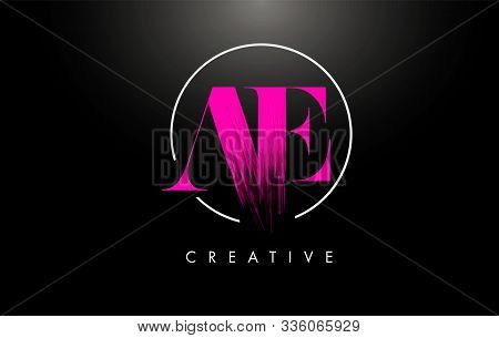 Pink Ae Brush Stroke Vector & Photo (Free Trial) | Bigstock