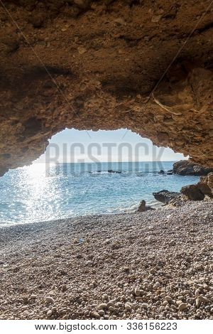 The Sea In The Sierra De Irta In Alcocebre