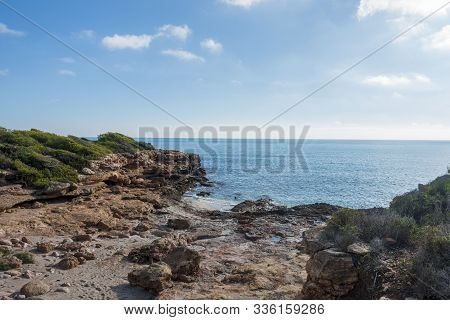 The Sea In The Sierra De Irta In Alcocebre
