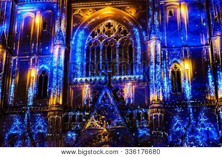 NANTES, FRANCE - DECEMBER 25, 2016: 